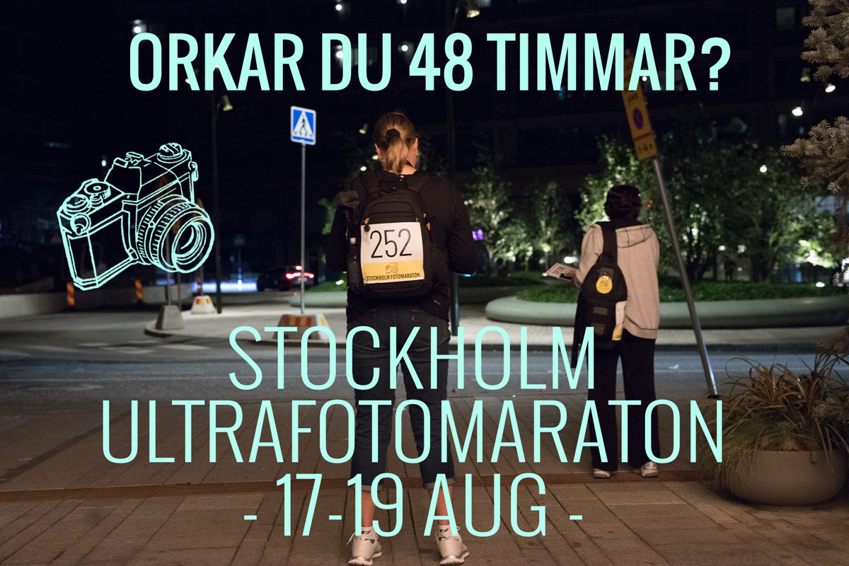 April April! Stockholm Ultrafotomaraton -Världens längsta fotomaraton