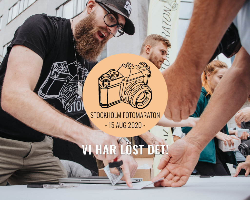 Vi har löst det! Så här blir Stockholm Fotomaraton i år.